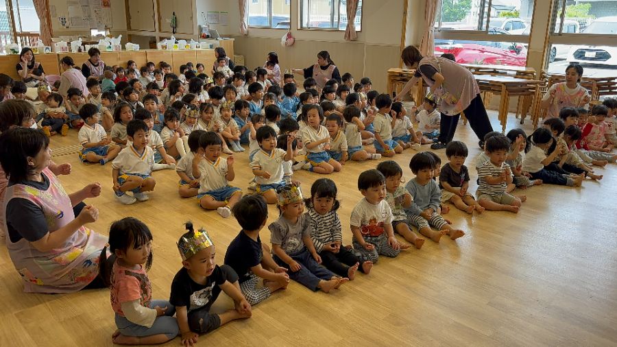 多目的ホールです。天候に関わらず、元気いっぱい遊べる環境です。