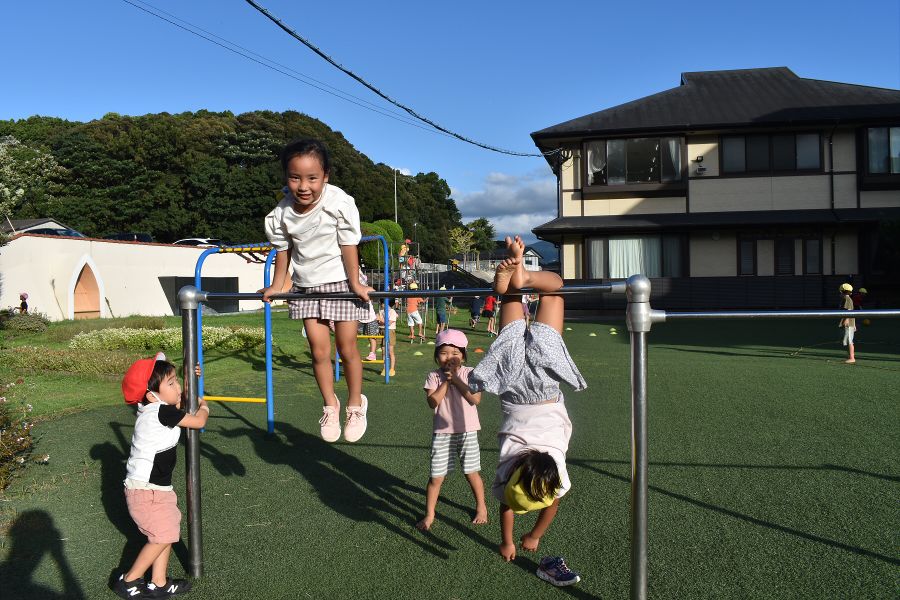 好きな場所で自分たちでしたい遊びを選択